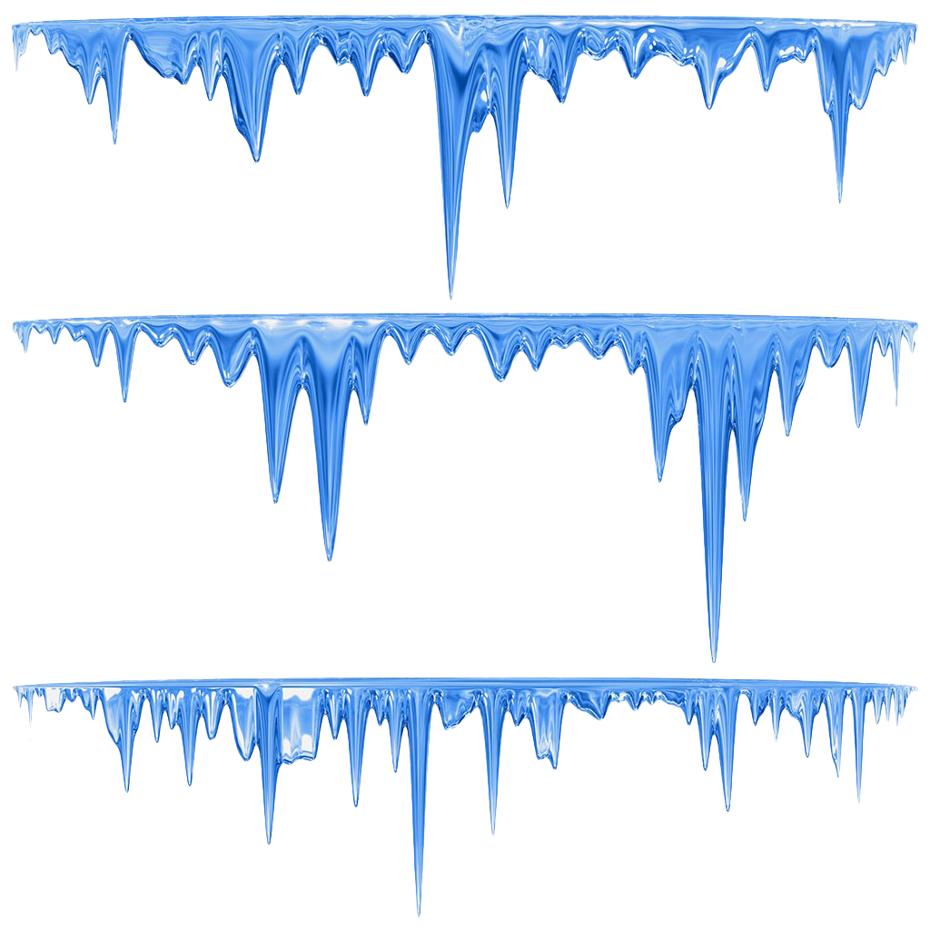 icicles 투명 한 배경과 PNG 이미지