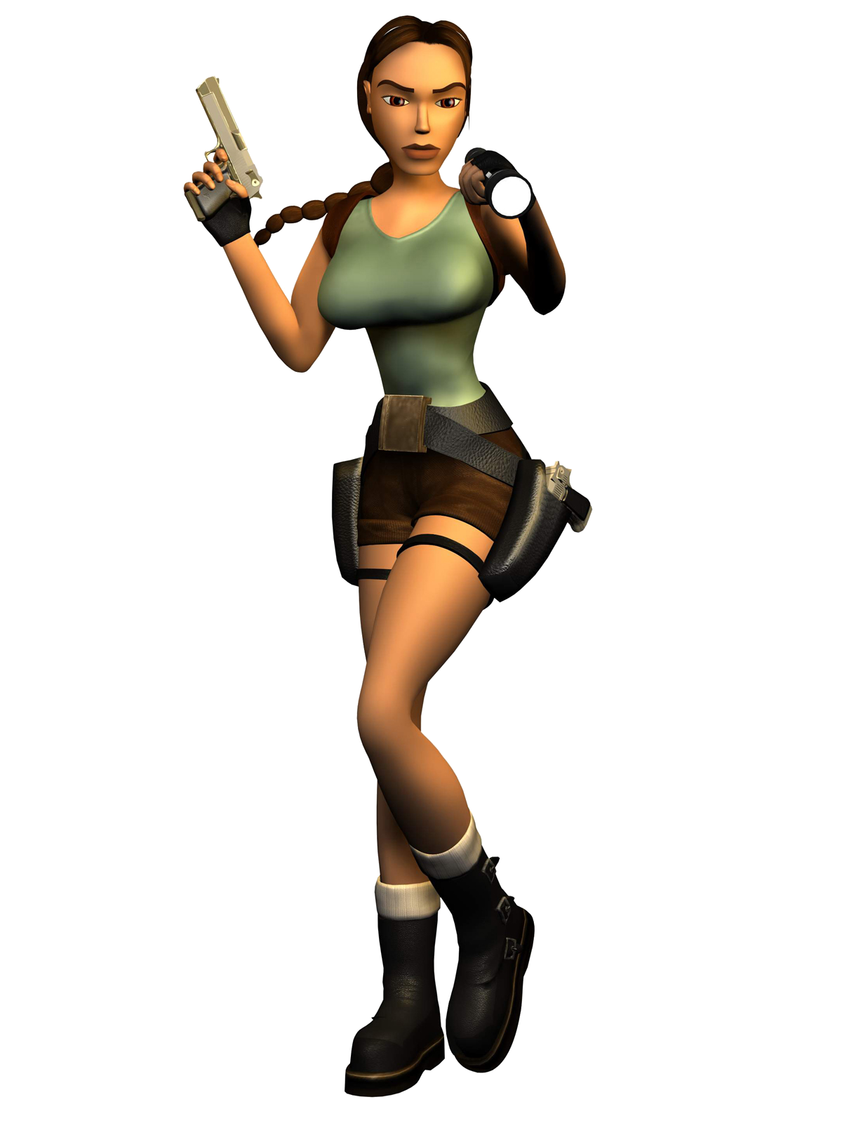 Lara Croft PNG Image with Transparent Background