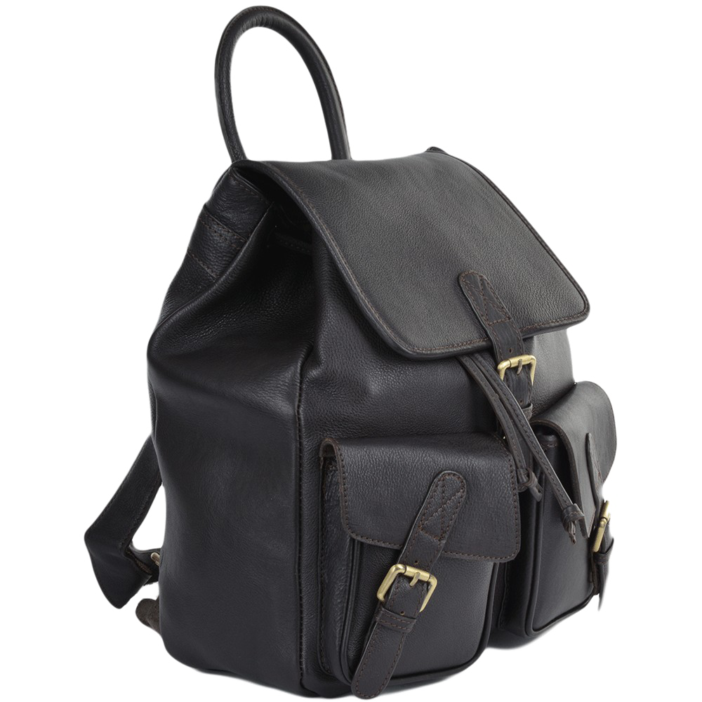 Leather Backpack PNG Image | PNG Arts