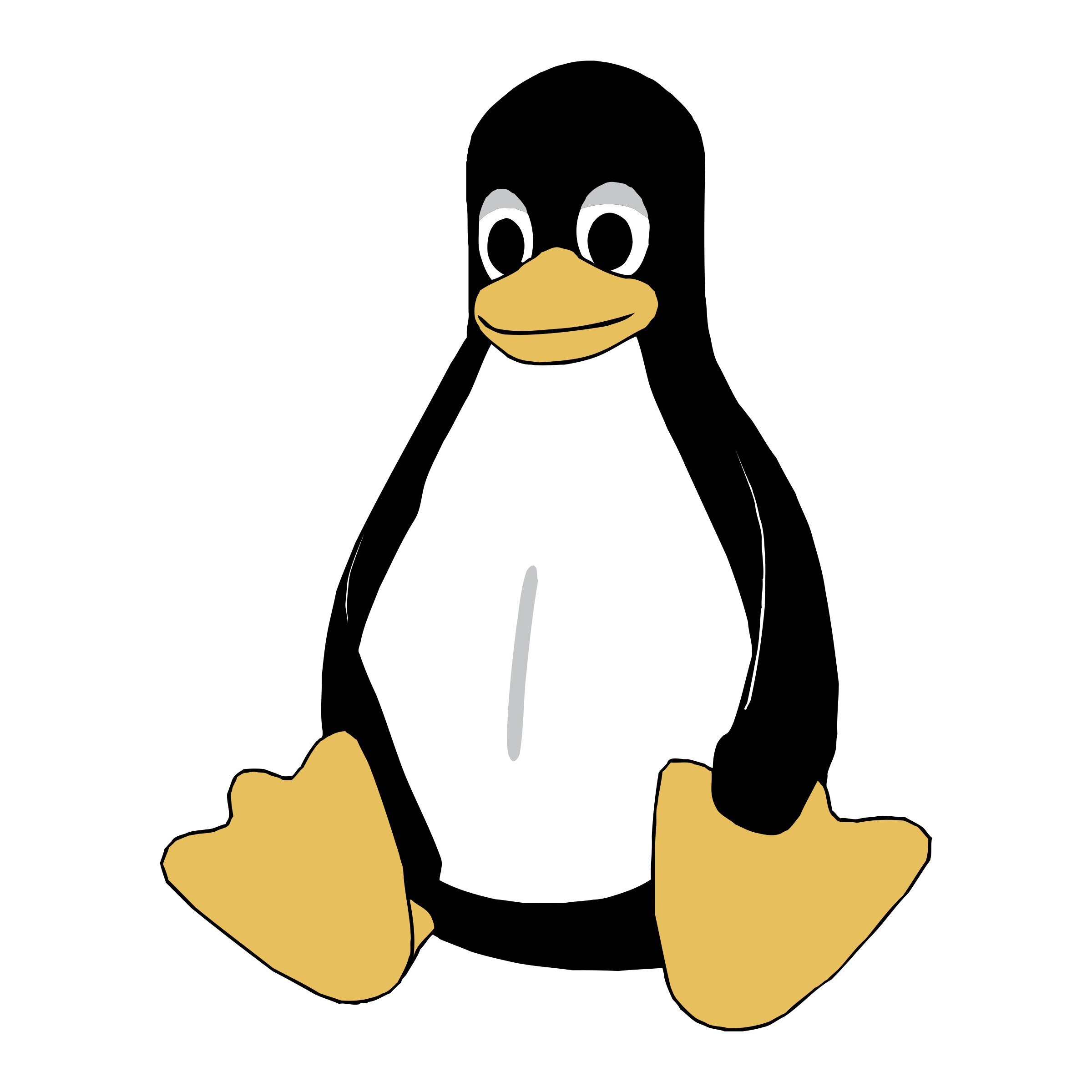 Image PNG Linux de haute qualité