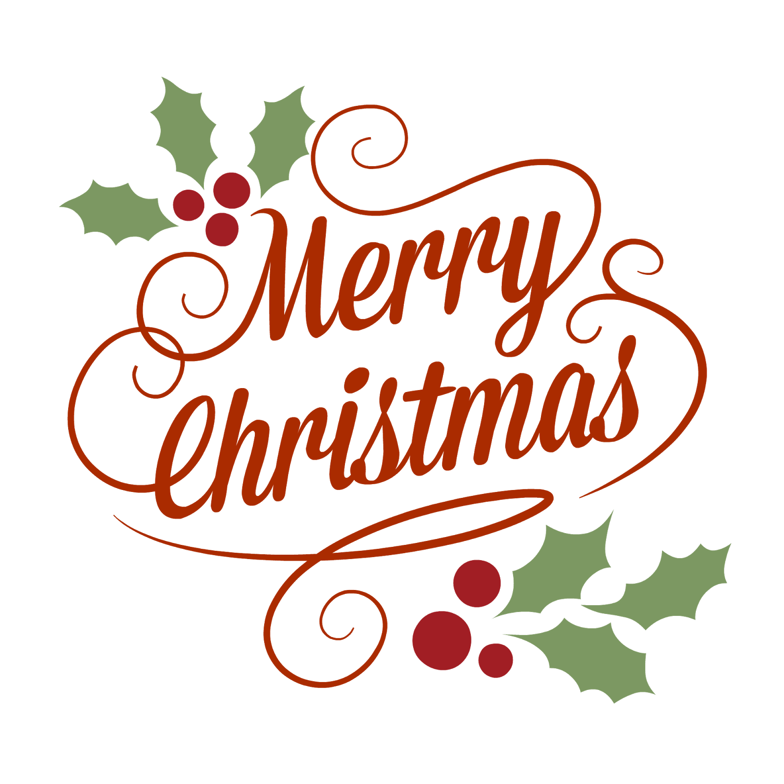 Merry Christmas PNG Transparent Image