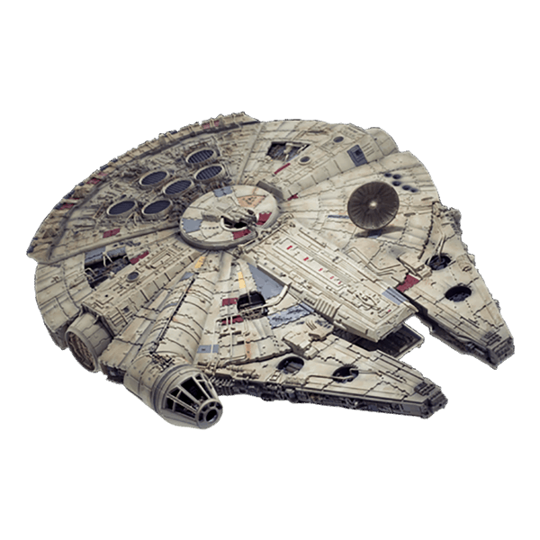 Millennium Falcon Star Wars PNG Foto