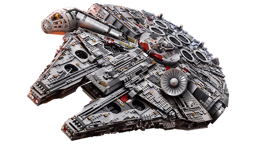 Millennium Falcon Star Wars PNG Imagem Transparente