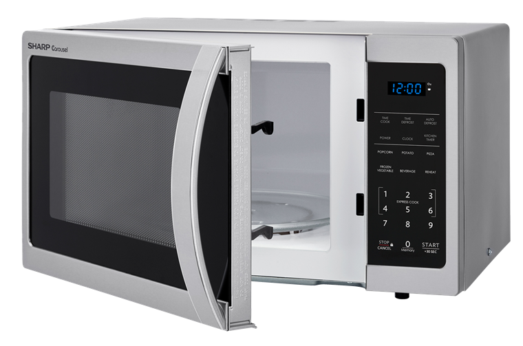 Modern Microwave Oven PNG Gambar Latar Belakang
