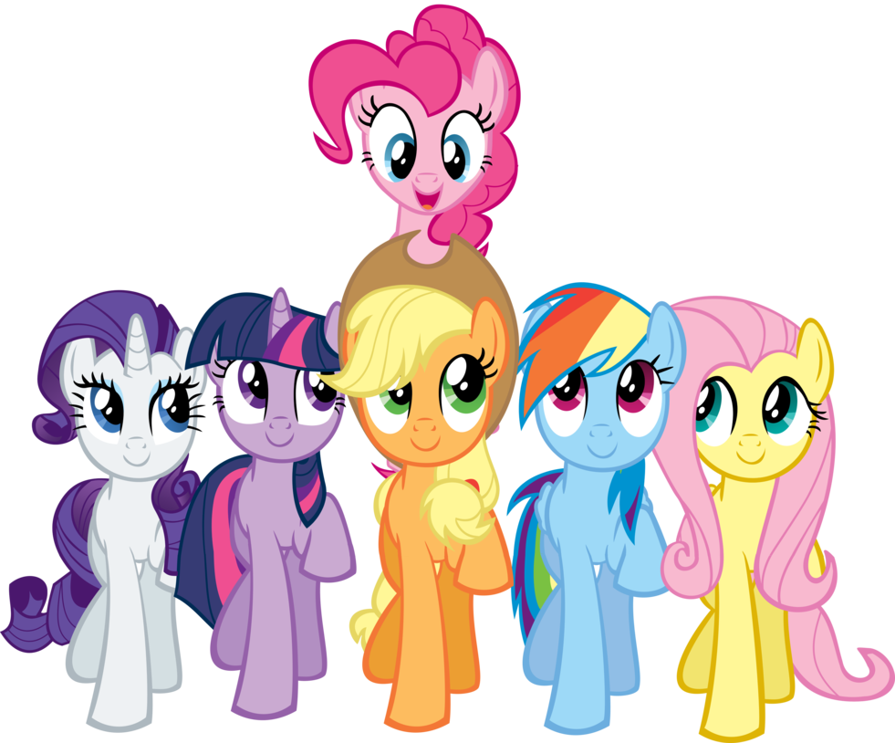 My Little Pony Caracteres PNG TRANSPARENT