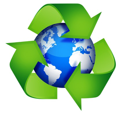 Recycling Earth PNG Image With Transparent Background