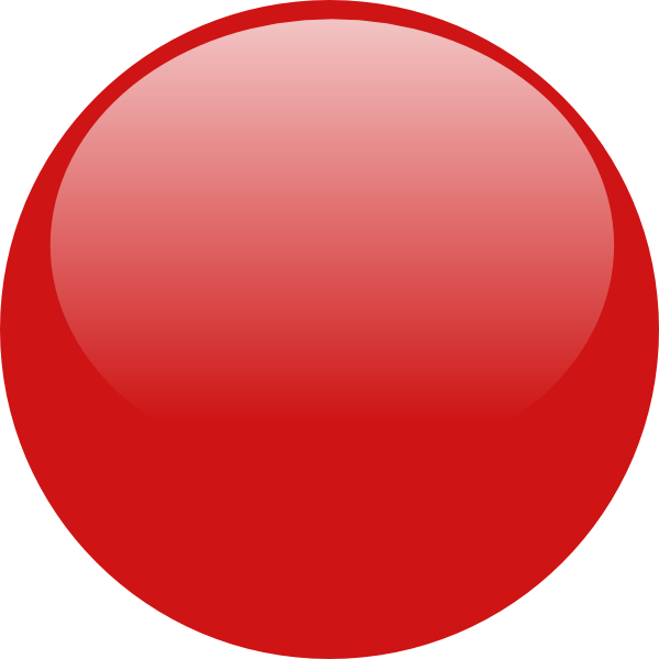 Rode knop PNG-Afbeelding