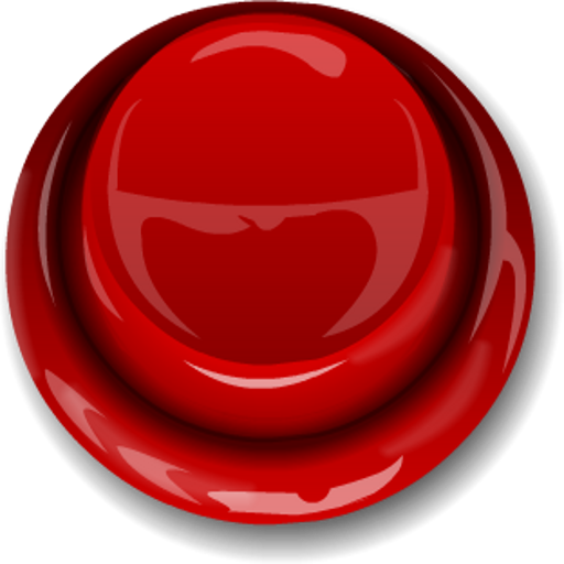 Rode knop Transparante Afbeelding