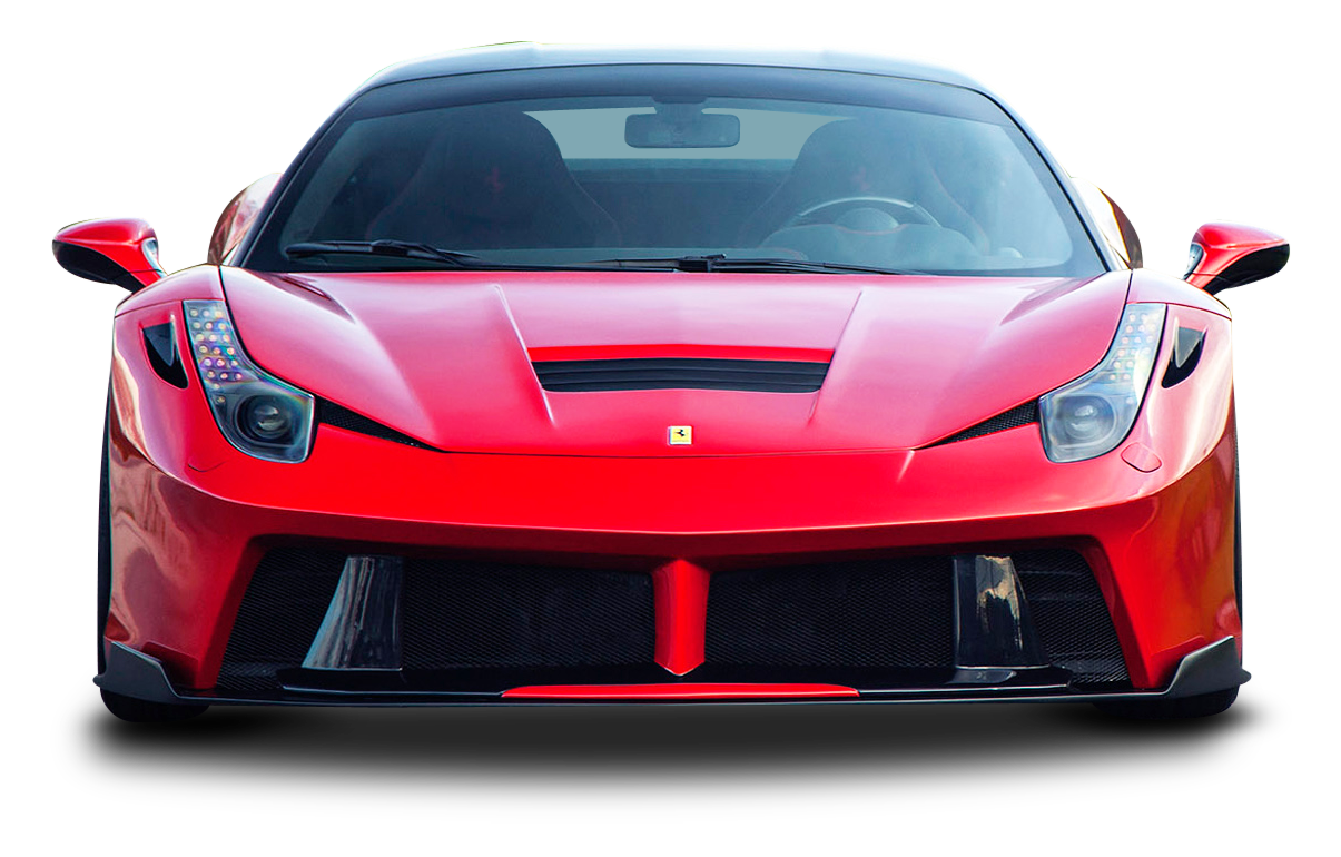 Immagine di sfondo rosso Ferrari PNG