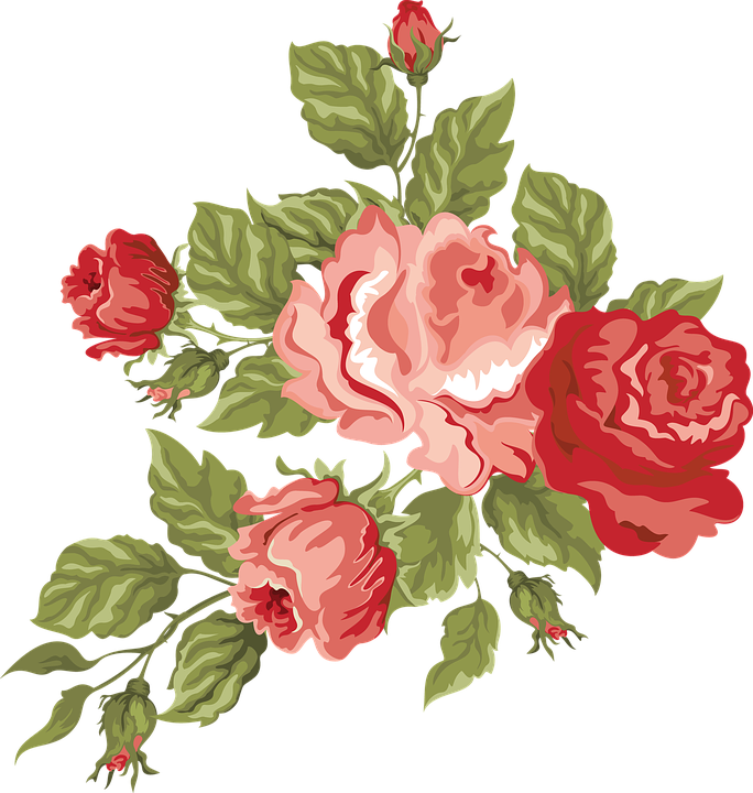 Fleurs rouges PNG image haute qualité image