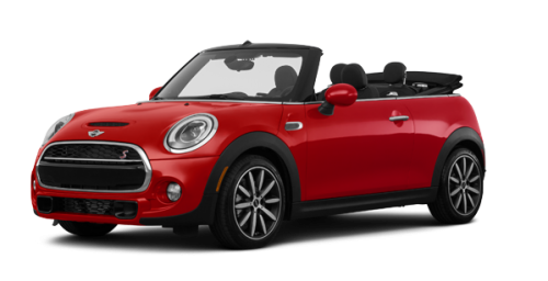 Red Mini Cooper PNG Image Background