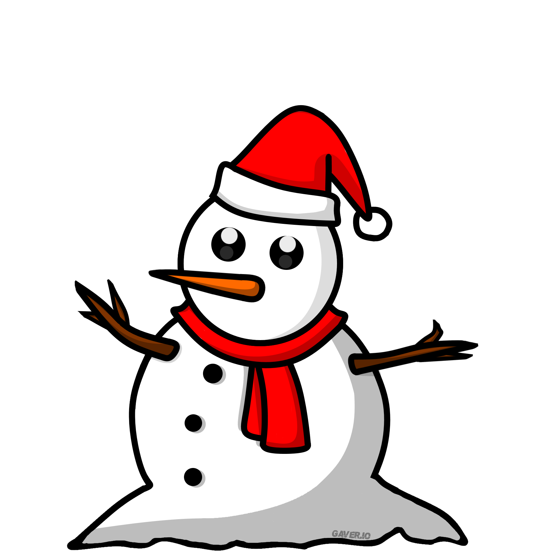 Sneeuwpop PNG achtergrondafbeelding
