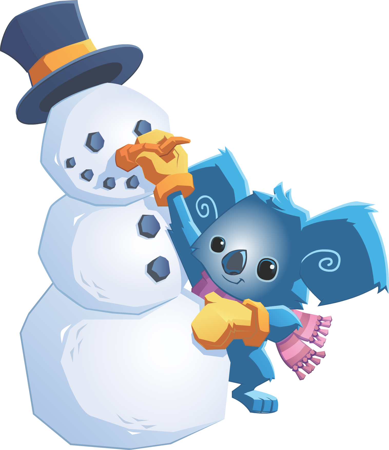Sneeuwpop PNG Picture