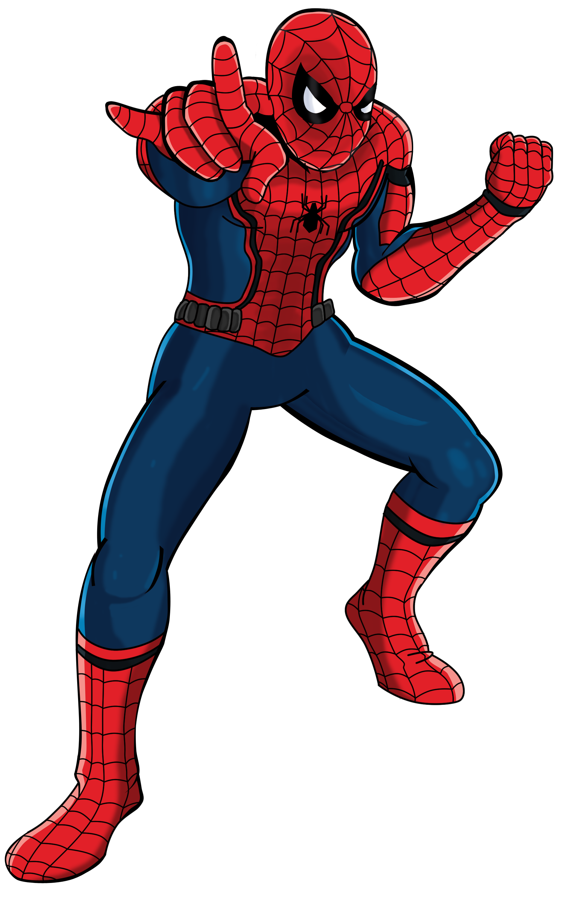 Spider Man Cartoon Background