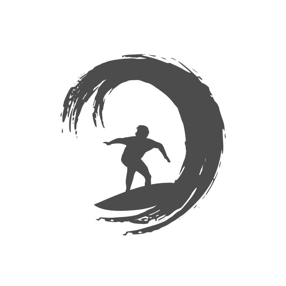 Surfing Silhouette Transparent Images | PNG Arts