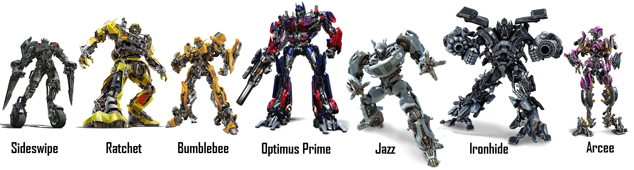 Transformers Autobots PNG