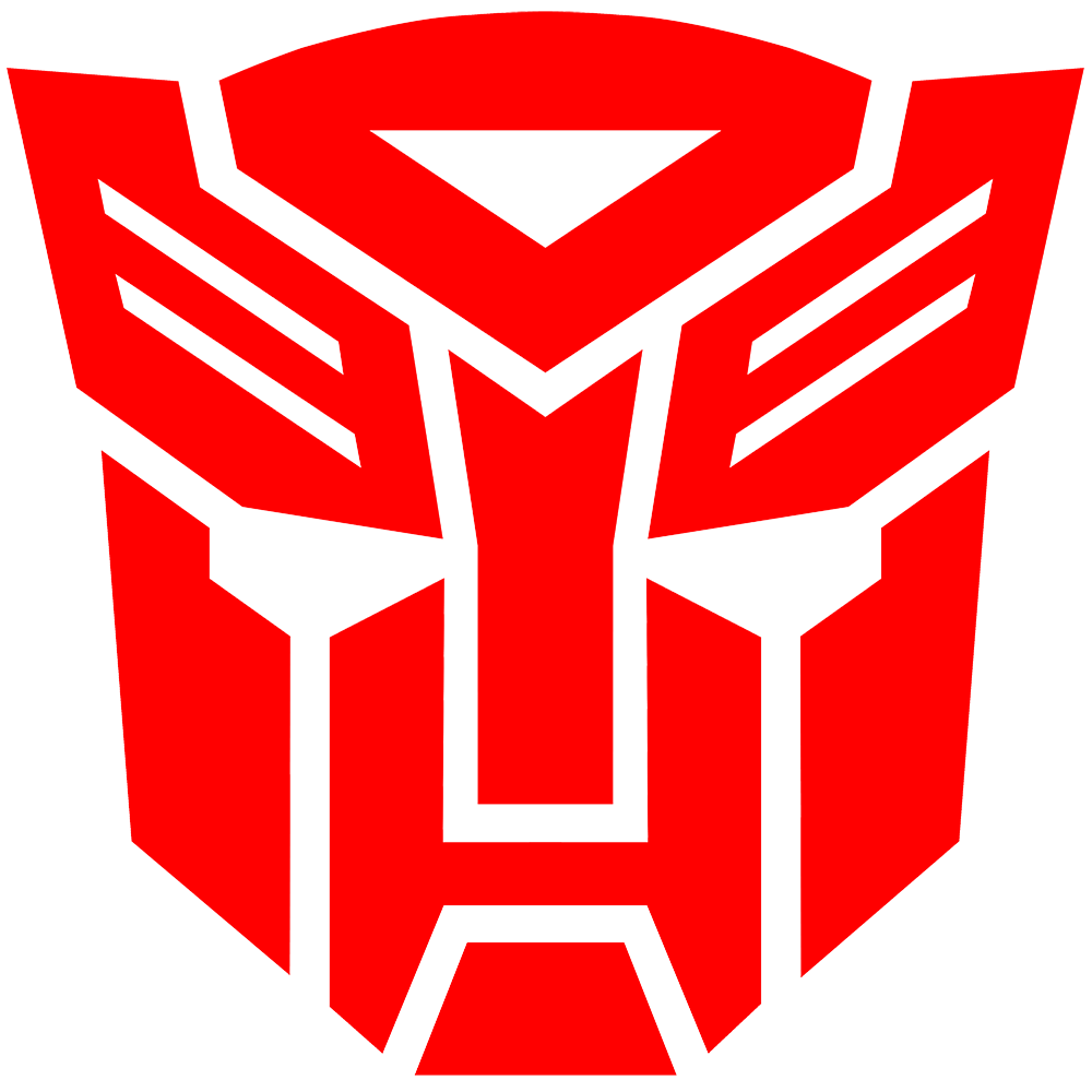 Transformers logo imagen PNGn de fondo