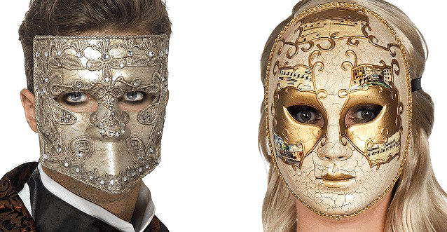 Imagem de alta qualidade de máscara veneziana
