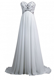 White Dress PNG Image