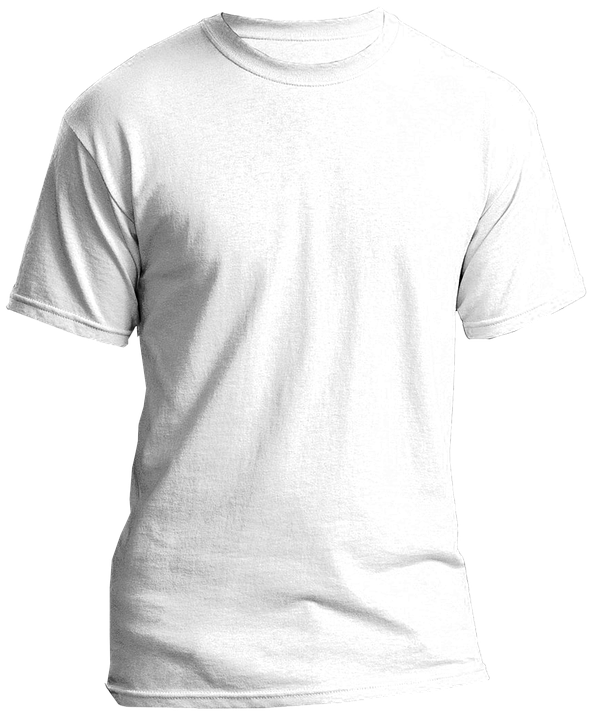 Witte t-shirt PNG Download Afbeelding