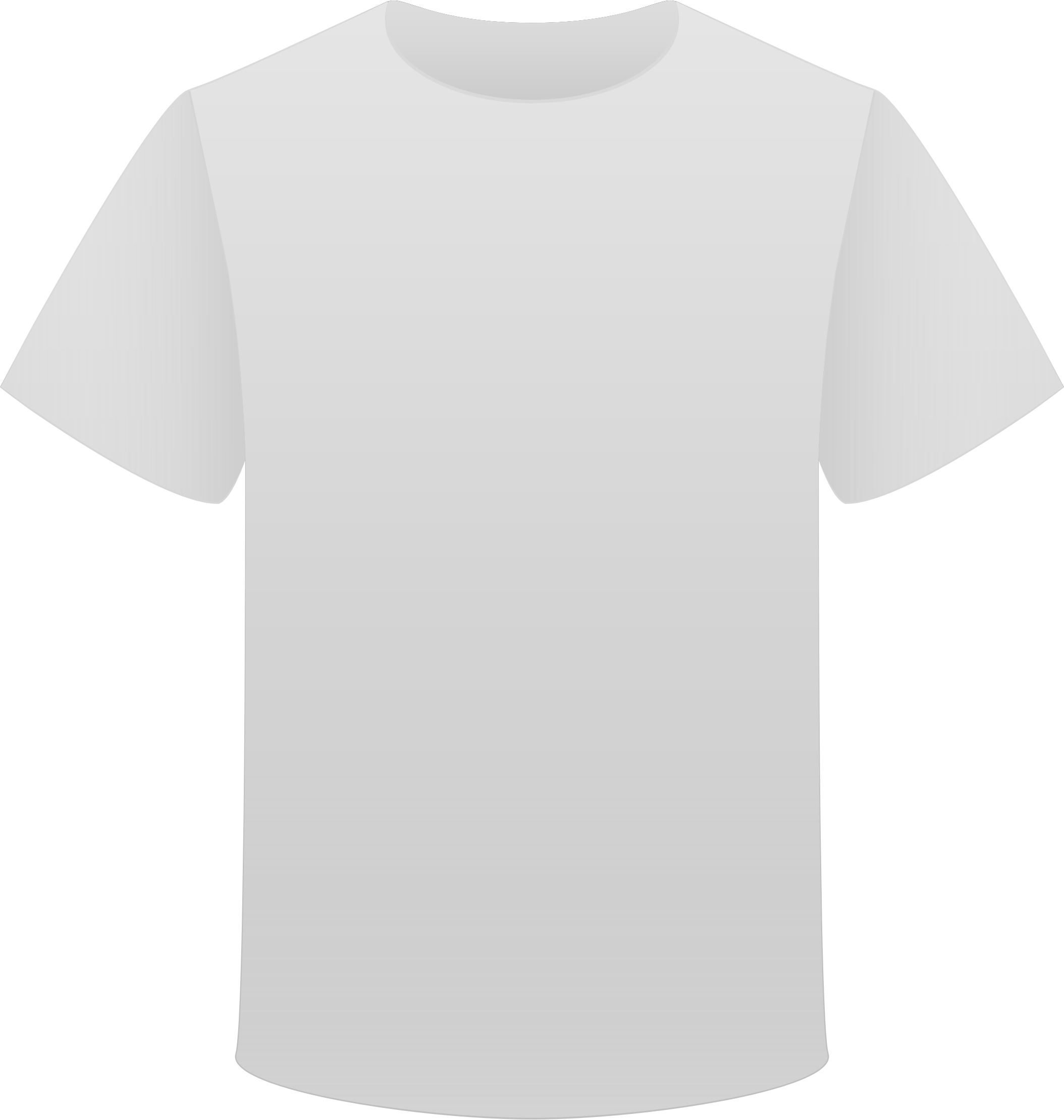 Witte T-shirt PNG Pic
