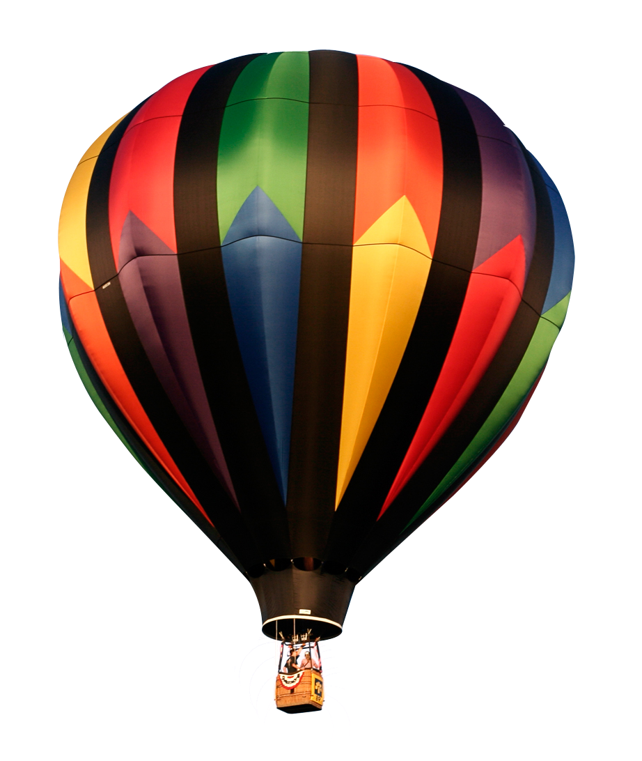Foto balon udara PNG