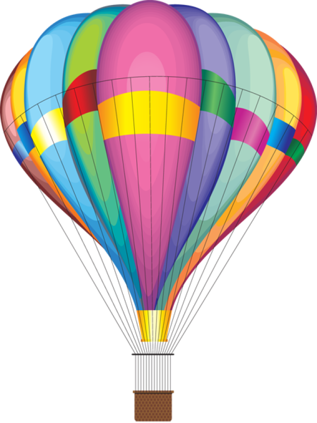 Balon udara Gambar Transparan