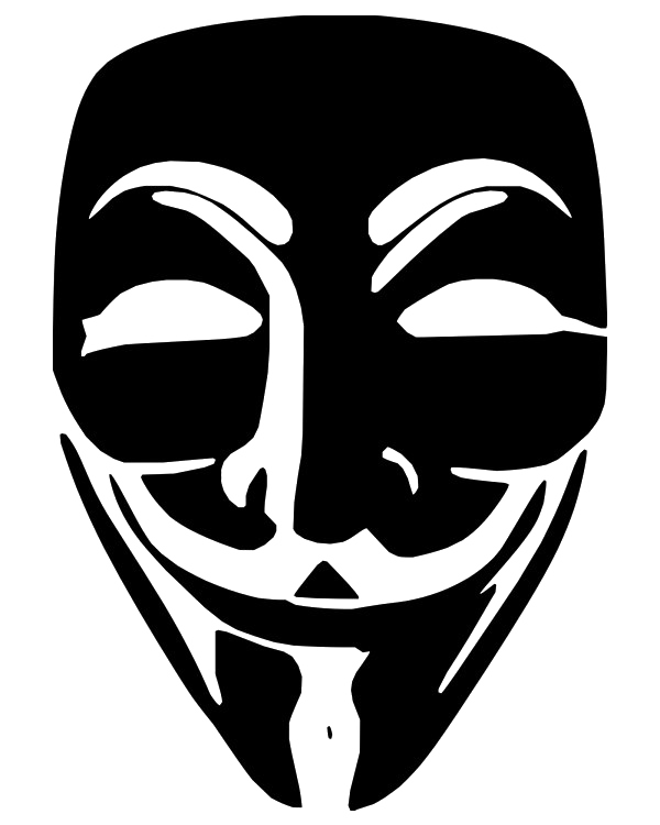 Anonymous Mask PNG Kostenloser Download