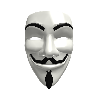 Anonyme Maske Transparentes Bild
