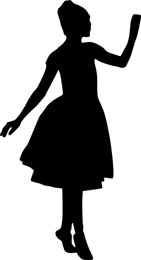 Ballerina Silhouette Free PNG Image | PNG Arts