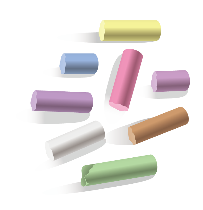 Chalk PNG Background Image