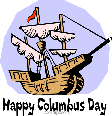 Columbus Day Clip Art Transparent