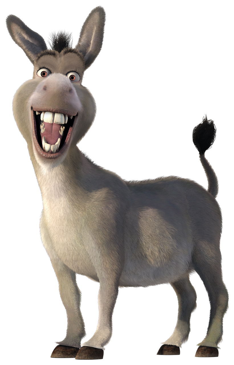 Imagen PNG de burro