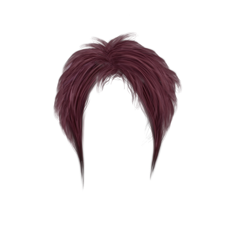 Emo Hair PNG Transparent Image 