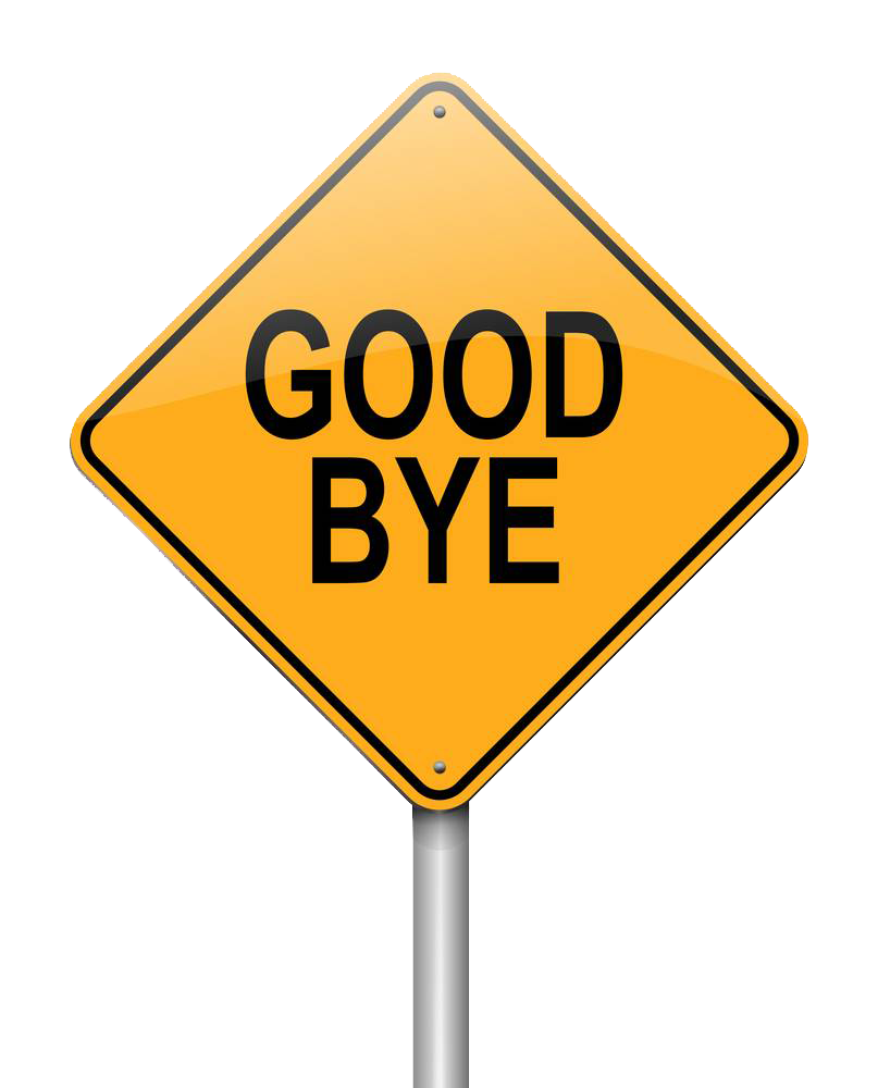 Goodbye PNG Image Transparent