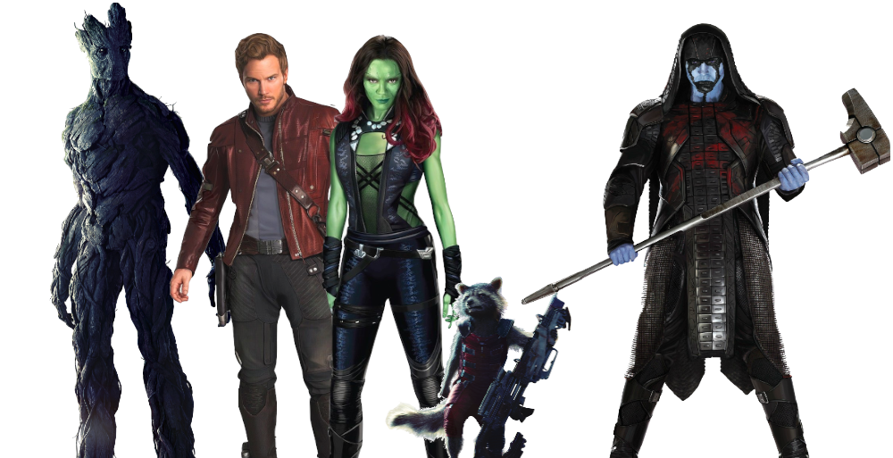 Galaxy PNG resmin Guardians