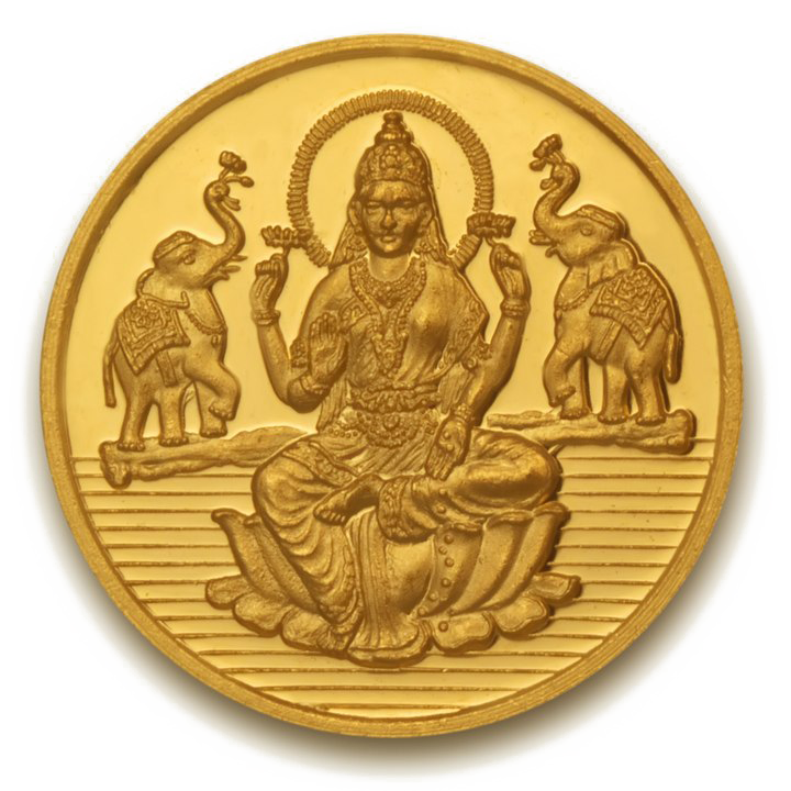 Lakshmi Gold Coin تنزيل PNG Image