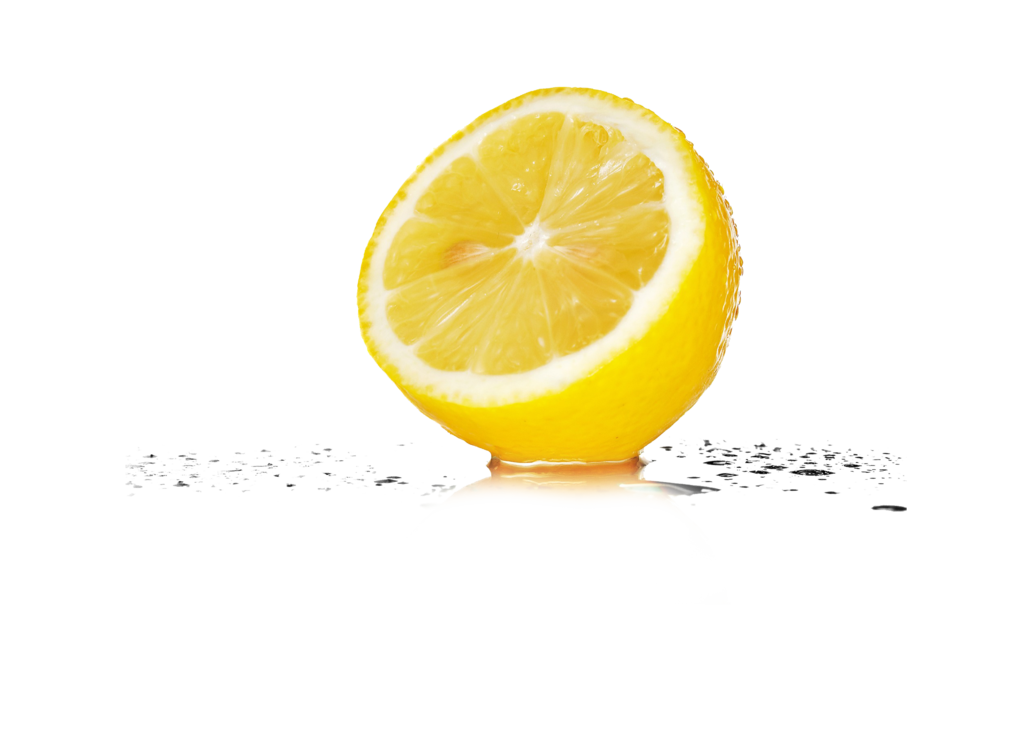 الليمون شفافة
