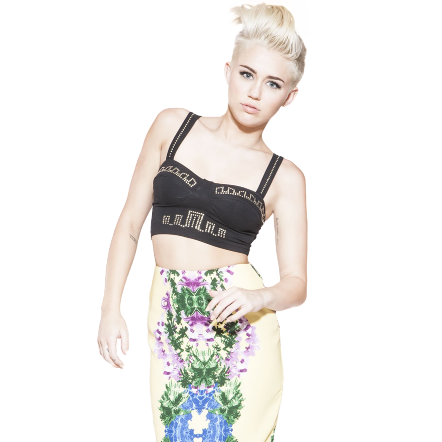 Miley Cyrus PNG Gambar Transparan