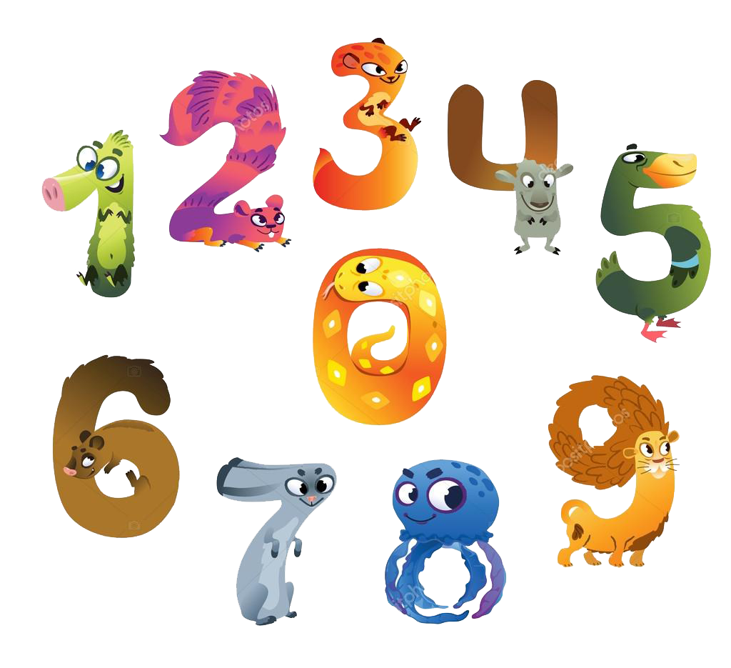 Floating Numbers Png