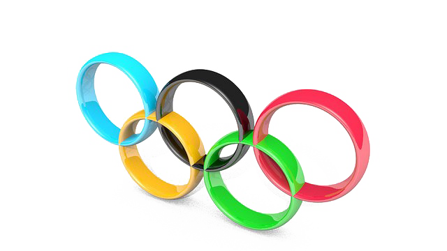 Olympische ringen Gratis PNG-Afbeelding