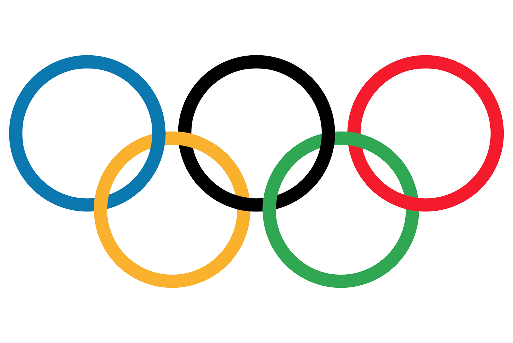 Olympische ringen PNG achtergrondafbeelding