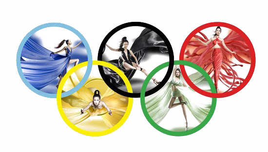 Olympische ringen PNG hoogwaardige Afbeelding