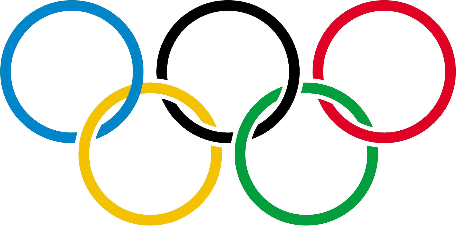 Olympische ringen PNG-Afbeelding Transparante achtergrond