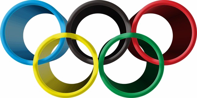 Olympische ringen PNG Transparant Beeld