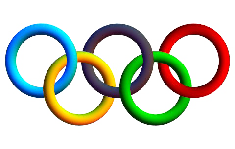 Olympisch symbool PNG van hoge kwaliteit