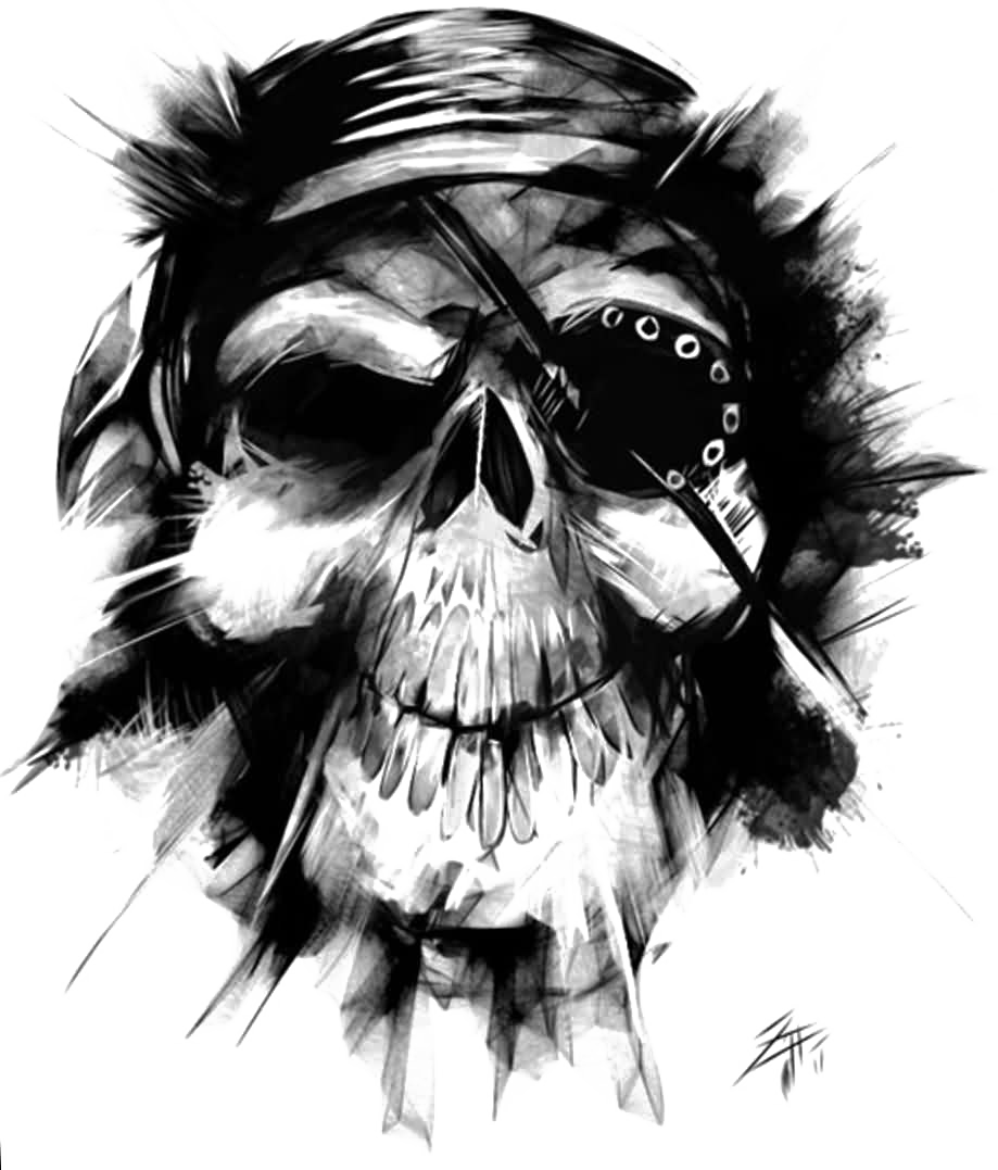 Skull Tattoo PNG ดาวน์โหลดภาพ