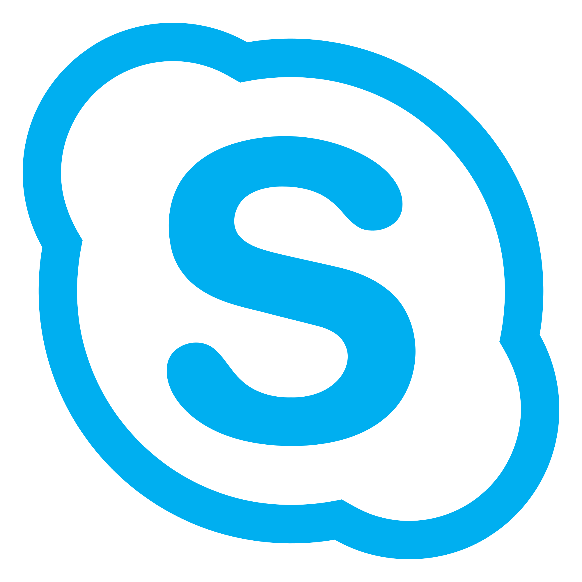 Skype PNG صورة عالية الجودة