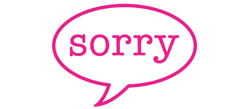 Sorry PNG Free Download
