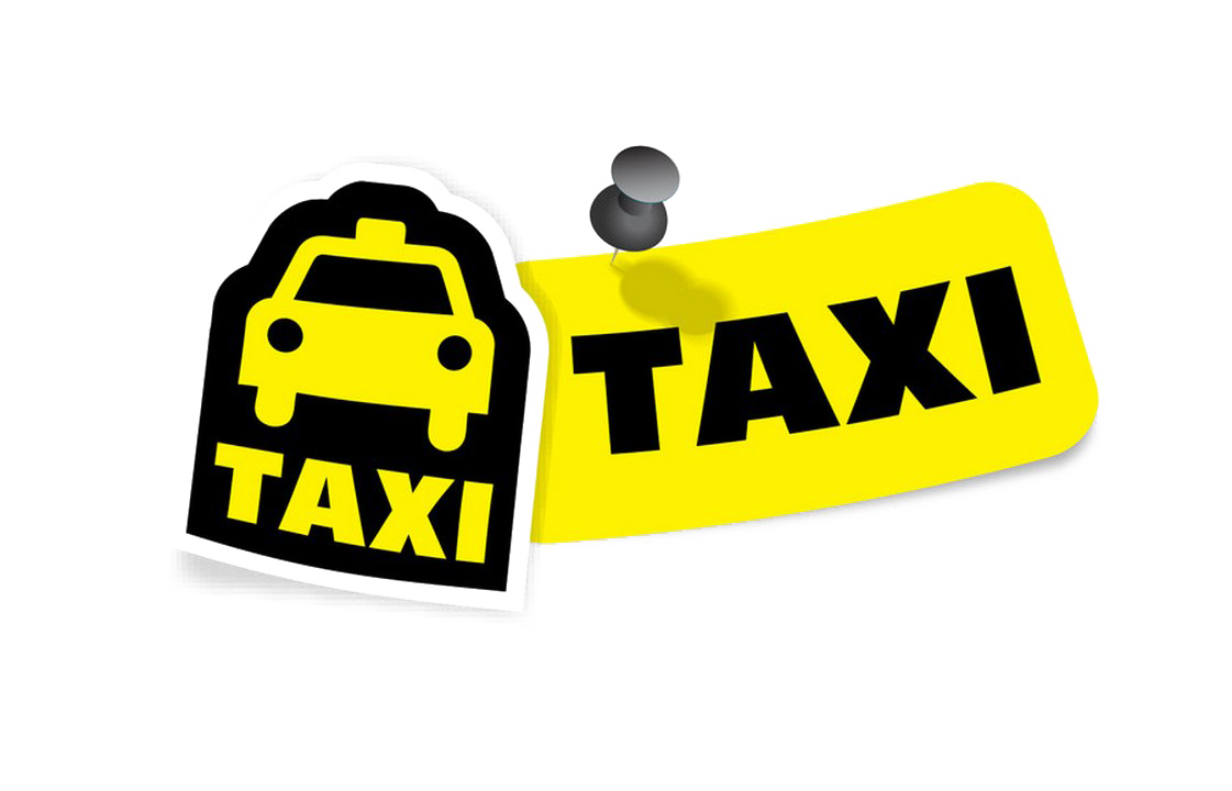 Taxi-Logo-PNG-Bildhintergrund